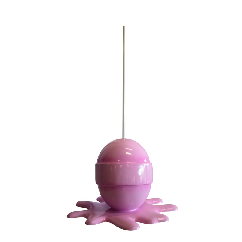 Statue de sucette géante moderne Hannegan 31 po x 27 po x H 56 po
