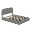 Lit plateforme tapissier avec système de rangement hydraulique Teddy-997152184-997152183