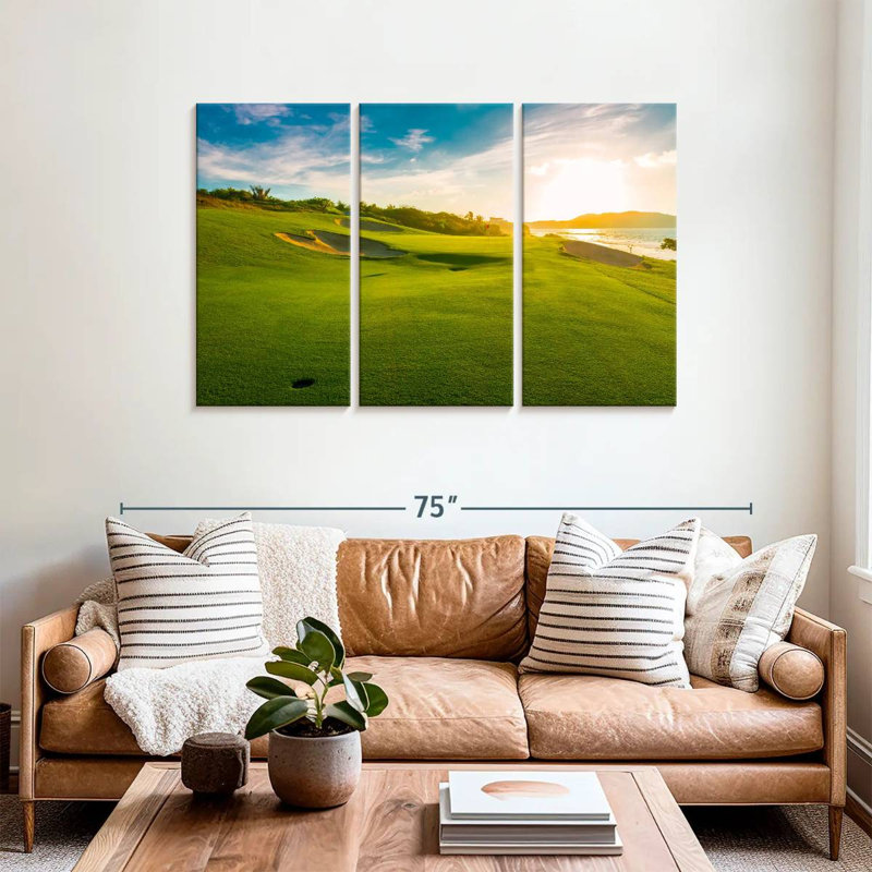 Sireci Sunny Golf Course, 36" H x 57" W