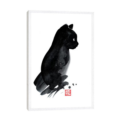Petit Chat 1 Piece Wall Art on Canvas