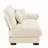 Milano Sofa RSF W/3 pillows - Cream
