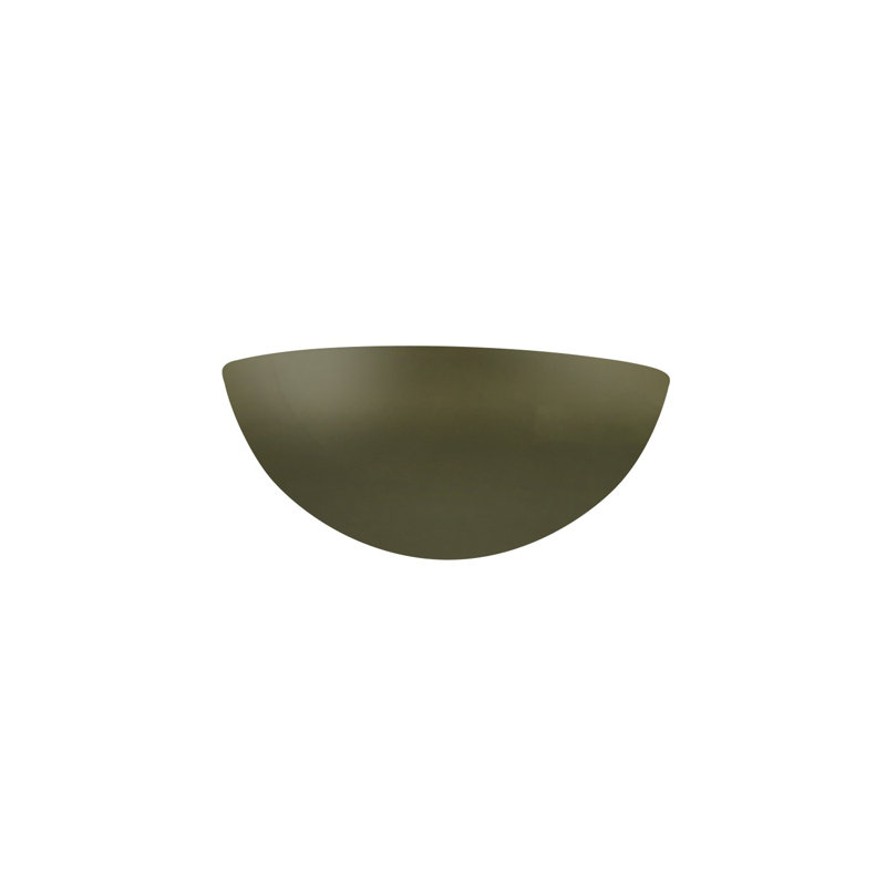 Demi-lune à 1 lumière à intensité variable Maart, Vert mat