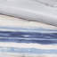 Collection d'édredon et de courtepointe en tissu imprimé imprimé très grand / très grand bleu. 8 pièces. Rayures aquarelle. . Comprend l'édredon, les taies décoratives, les oreillers, la courtepointe et les taies décoratives. Bleu très lavable à la machine. 2 3 Décoratif 1 Facile-119384960-119384961