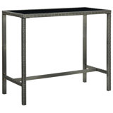 Evalei Rattan Bar Table