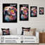 «Cute Retrieverers Floral Art II», peinture sur toile-1592524641-1592524648