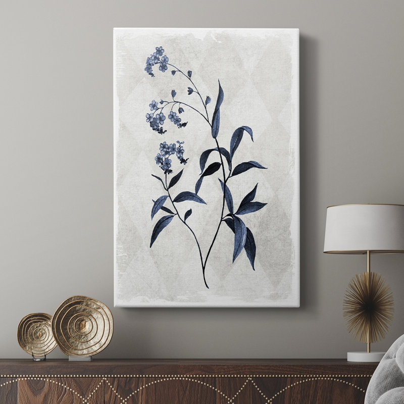 Harlequin Botanical I - galerie sur mesure, H 27 po x l 18 po