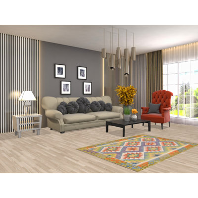 Tapis décoratif South Western Kilim 3 x 5