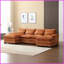 Grand canapé modulaire moderne en U en chenille pour salon - structure durable Confort moelleux
