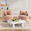 Upholstered Swivel Chair Set Of 2-22468283