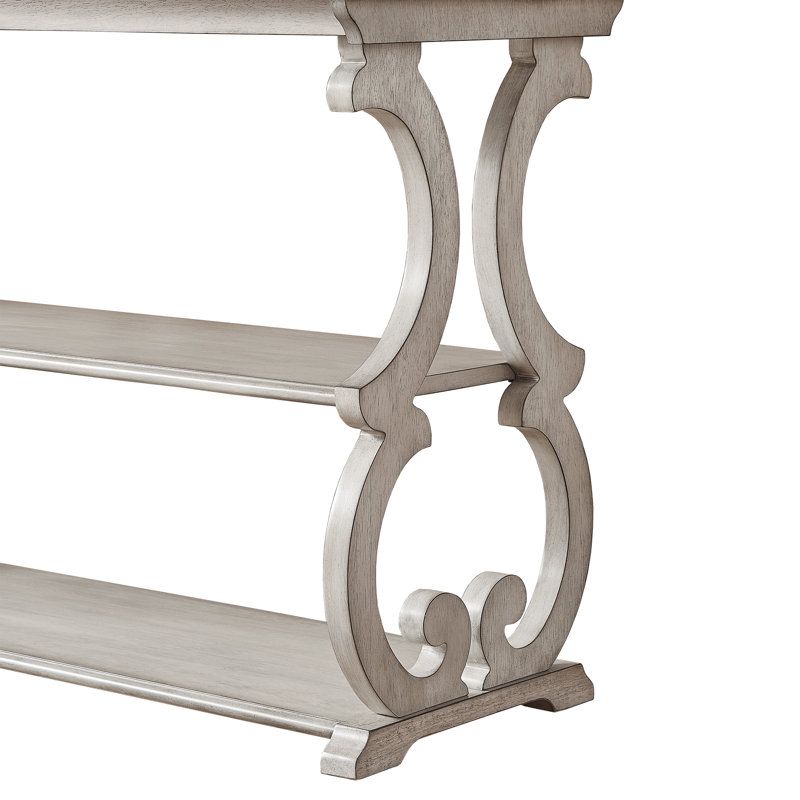 Console de 48 po Huntingdon, Blanc antique