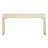 Pesce Cream Shagreen Console Table