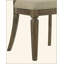 Ensemble de chaises d'appoint Parfield en tissu brun clair et finition chêne vieilli (ensemble de 2)