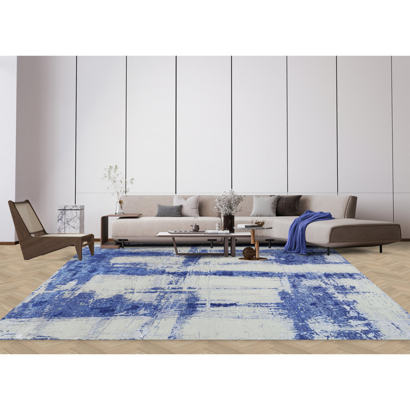 Abstract Area Rug, Rectangle 8' x 10'