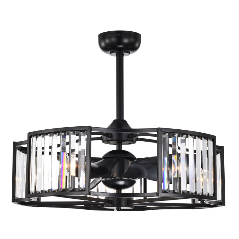 Cercis 20.4'' Ceiling Fan with Light Kit