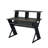 Black Music Desk With Keyboard Tray