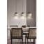 Luminaire suspendu moderne en pierre naturelle et bois