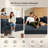Boneless 81" Convertible Sleeper Sofa Bed with 2 Pillows，2 in 1 Pull Out Cloud Sofa Bed,Corduroy Folding Mattress Couch for Living Room Bedroom-1690147734-1686737881