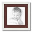 Cadre pour photo simple blanc mat 10 "x 10"-70819633