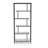 Kyneshia 84''H 5-Shelf Metal Bookcase