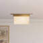 Mineral 11-in Brass Flush Mount-892515398-892515451