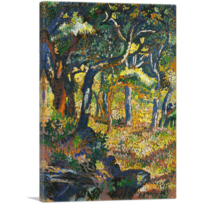 Clairière en Provence - impression, H 26 po x l 18 po x P 1,5 po
