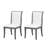Dining Chairs - Traditional ELegant Side Chairs with Curved Lines-913722584