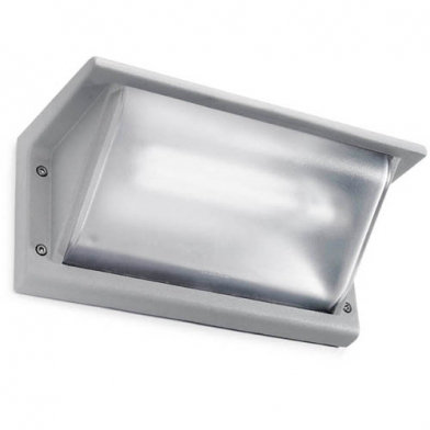 Curie 3 Light Outdoor Flush Mount, Grey