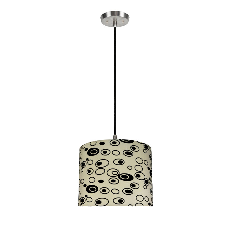 Swasey 1 - Light Satin Nickel Single Pendant