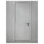 Porte intérieure française pleine 18 x 80 pouces Ego 5005 Chêne blanc peint Panneau simple Cadre Poignée Salle de bain Chambre Portes modernes-99701057-99701047