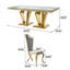 Ensemble de table de salle à manger 5 pièces 5 pièces-1520530093