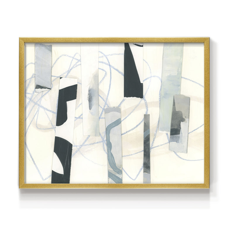 Ice Twine I -Framed Print - Restickable, 22" H x 28" W