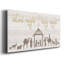 Toile tendue avec châssis Silence Night-2098145945