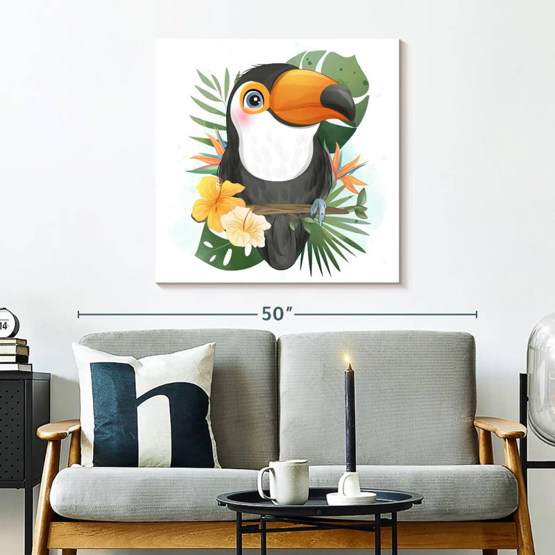Crowle Baby Toucan, 30" H x 30" W
