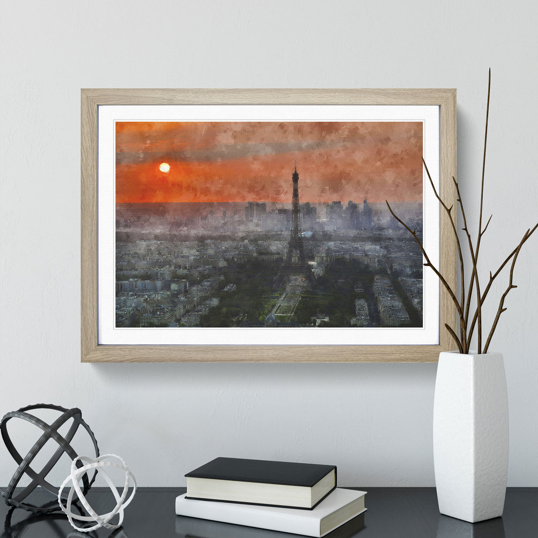 Eiffel Tower Vol.8 - Picture Frame Graphic Art