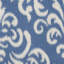 Tapis bleu Florissant-27321224