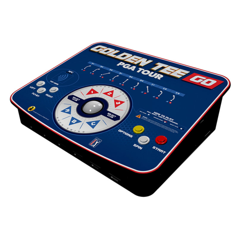 Golden Tee Go 4 Player Plug-in Tabletop Arcade Machine