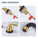 8 Inch Widespread Double Handle Bathroom Faucet With Pop-Up Drain Kit