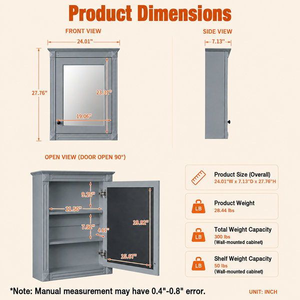 Dimensions du produit