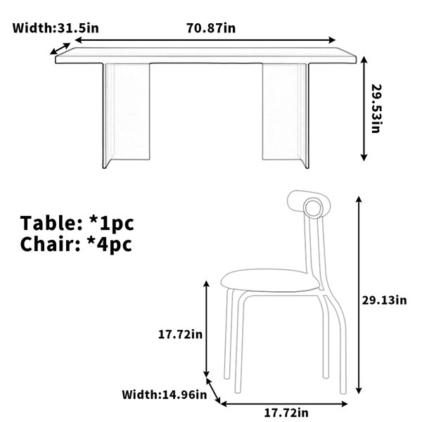 Dimensions du produit