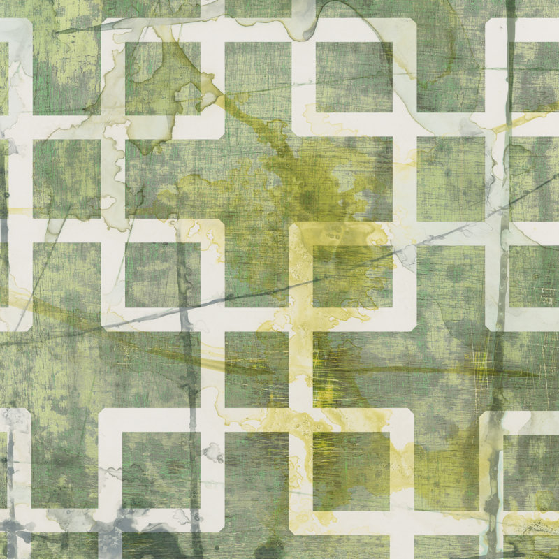 Metric Link VIII by Jennifer Goldberger - Wrapped Canvas Print, 30cm H x 30cm W