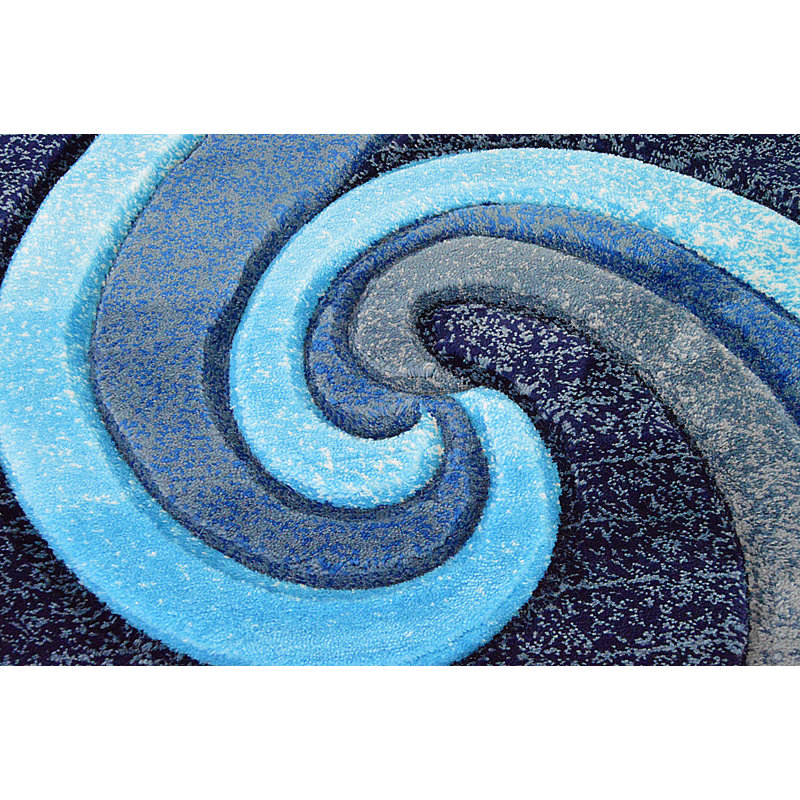 Mccampbell Performance Abstract Indoor Rug, Rectangle 8' x 11'