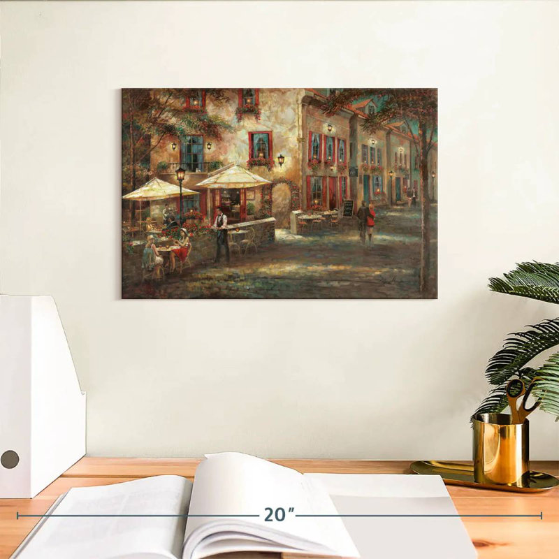Sireci Courtyard Cafe, 8" H x 12" W