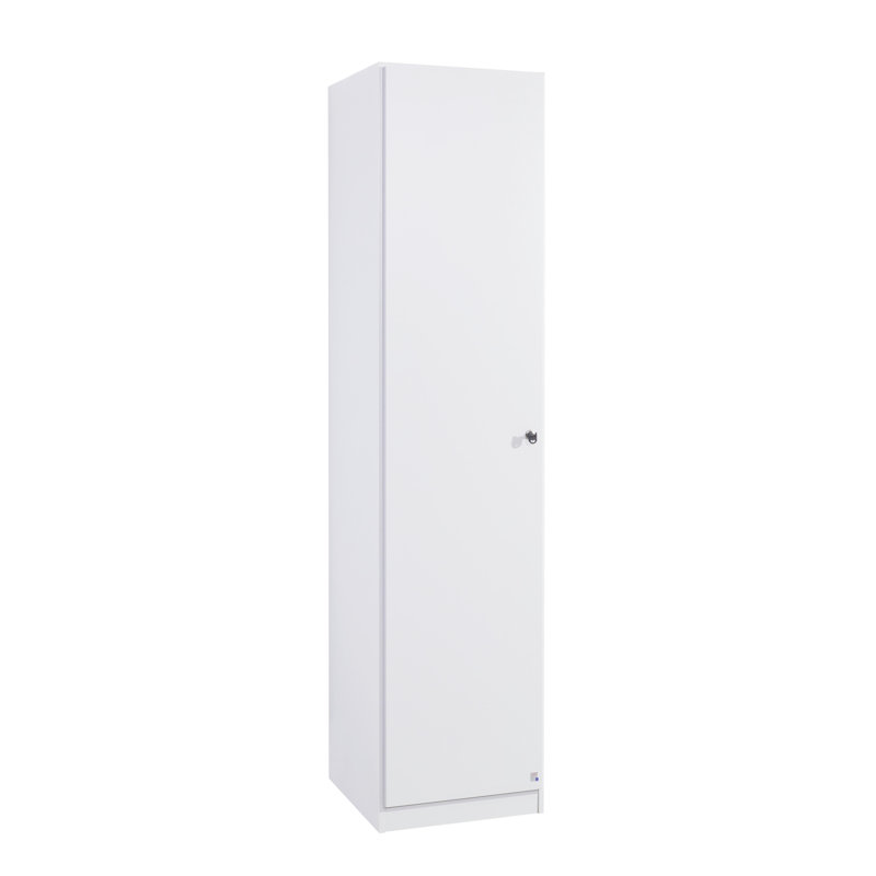 Buchholz 1 Door Wardrobe, White