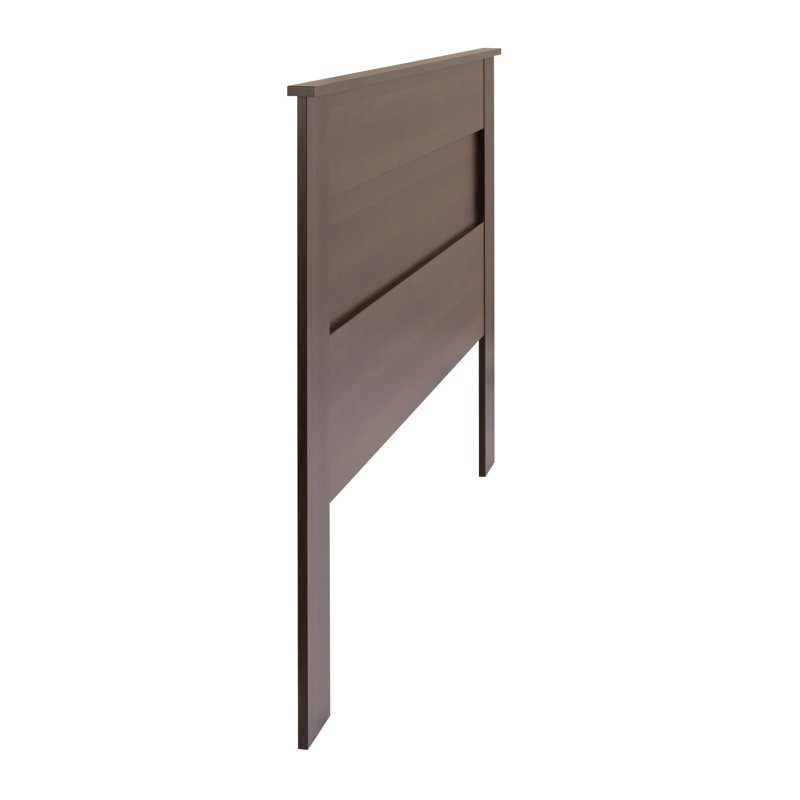 Xochitl King Headboard, Flat Wood Panel Headboard, 2.25" D x 81" W x 48" H, Espresso, Espresso, King