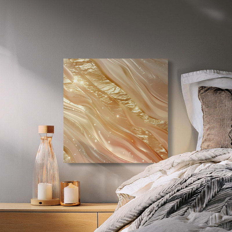 Akur No Frame Print on Canvas, 25.4 cm H  x 25.4 cm W