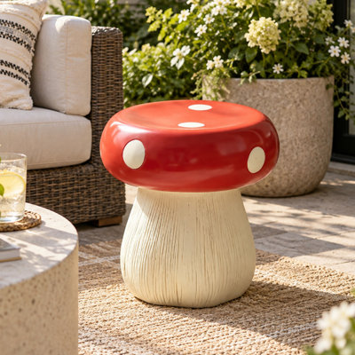 Tabouret de jardin en résine