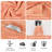 Indigo 4 Piece Bath Towel Set, Rayon From Bamboo and Cotton, Solid Terry Towels-65084528