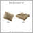 Queen 3 Piece Luxurious Oversized Quilt Set
