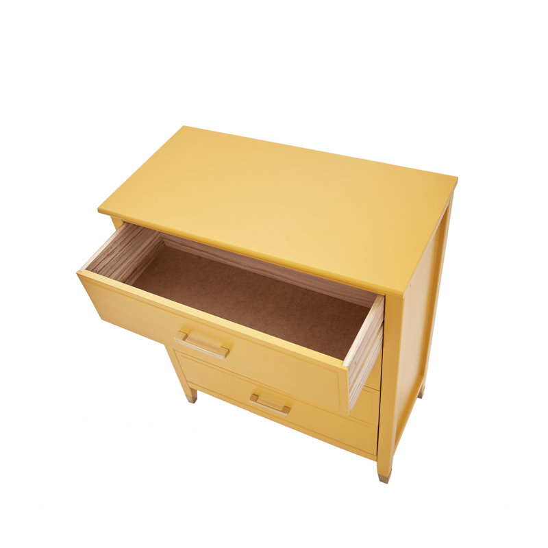 Mel Chest of Drawers, Mustard