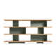 Happy Day Wide Geometric Bookcase